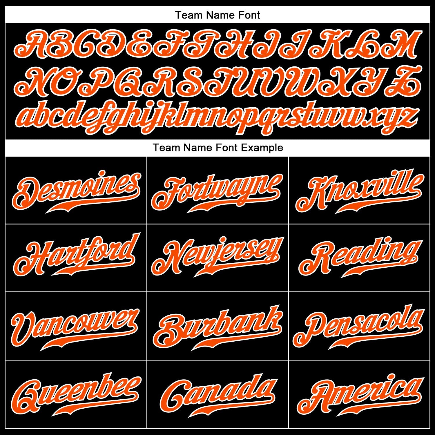 Custom Black White Pinstripe Orange-White Authentic Baseball Jersey - Sky-Custom