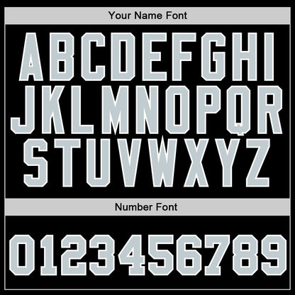 Custom Black Gray-White Authentic Baseball Jersey - Sky-Custom