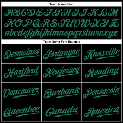 Custom Black Gold-Kelly Green Authentic Baseball Jersey - Sky-Custom