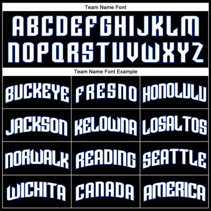 Custom Black White Pinstripe Royal-White Authentic Basketball Jersey - Sky-Custom