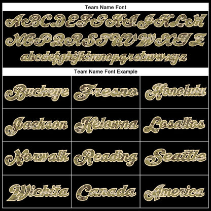 Custom Black Camo-Cream Mesh Authentic Salute To Service Football Jersey - Sky-Custom
