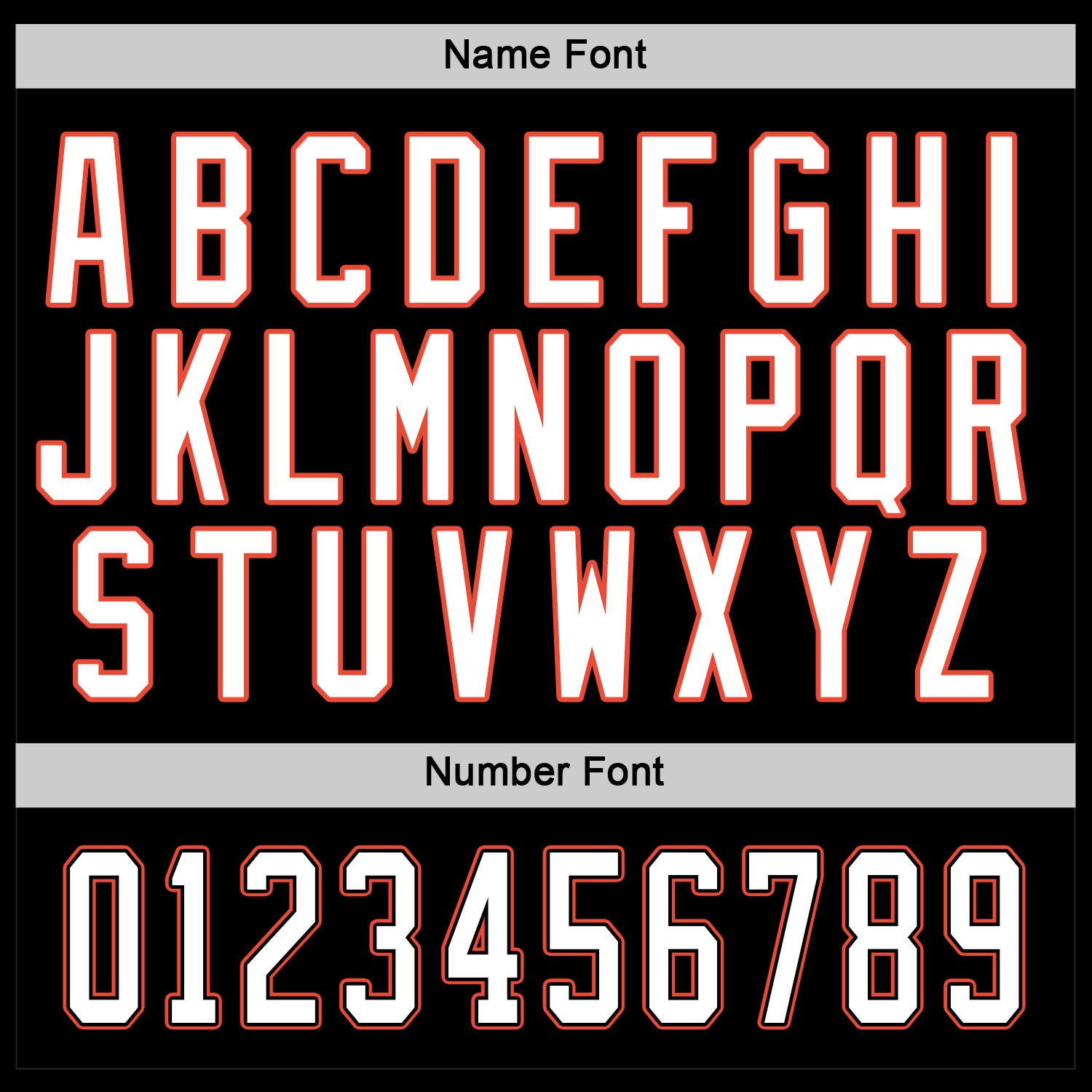 Custom Black White-Orange Hockey Jersey - Sky-Custom