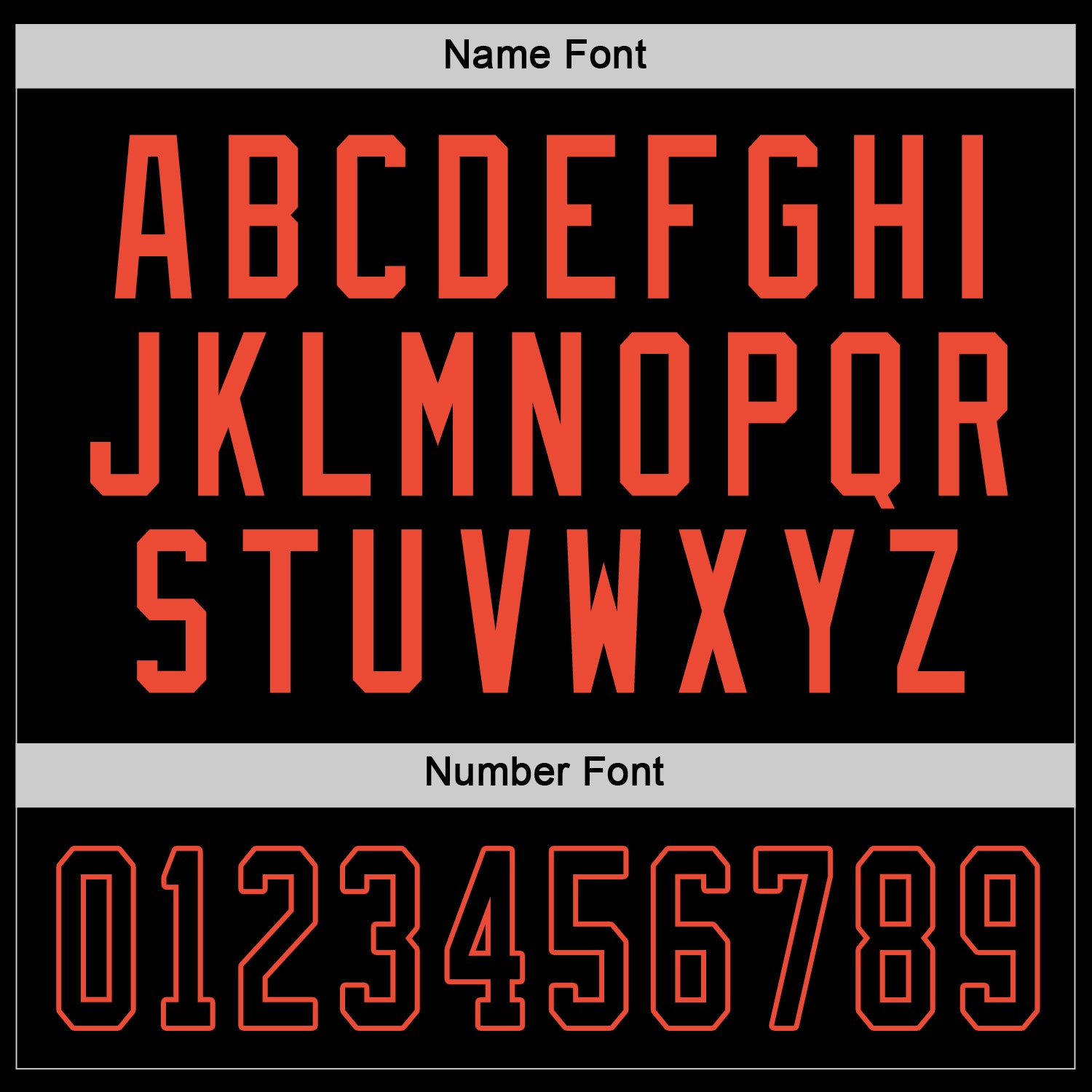 Custom Black Black-Orange Hockey Jersey - Sky-Custom