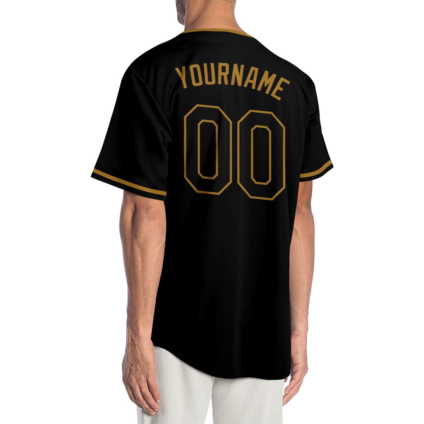 Custom Black Black-Red Authentic Baseball Jersey - Sky-Custom