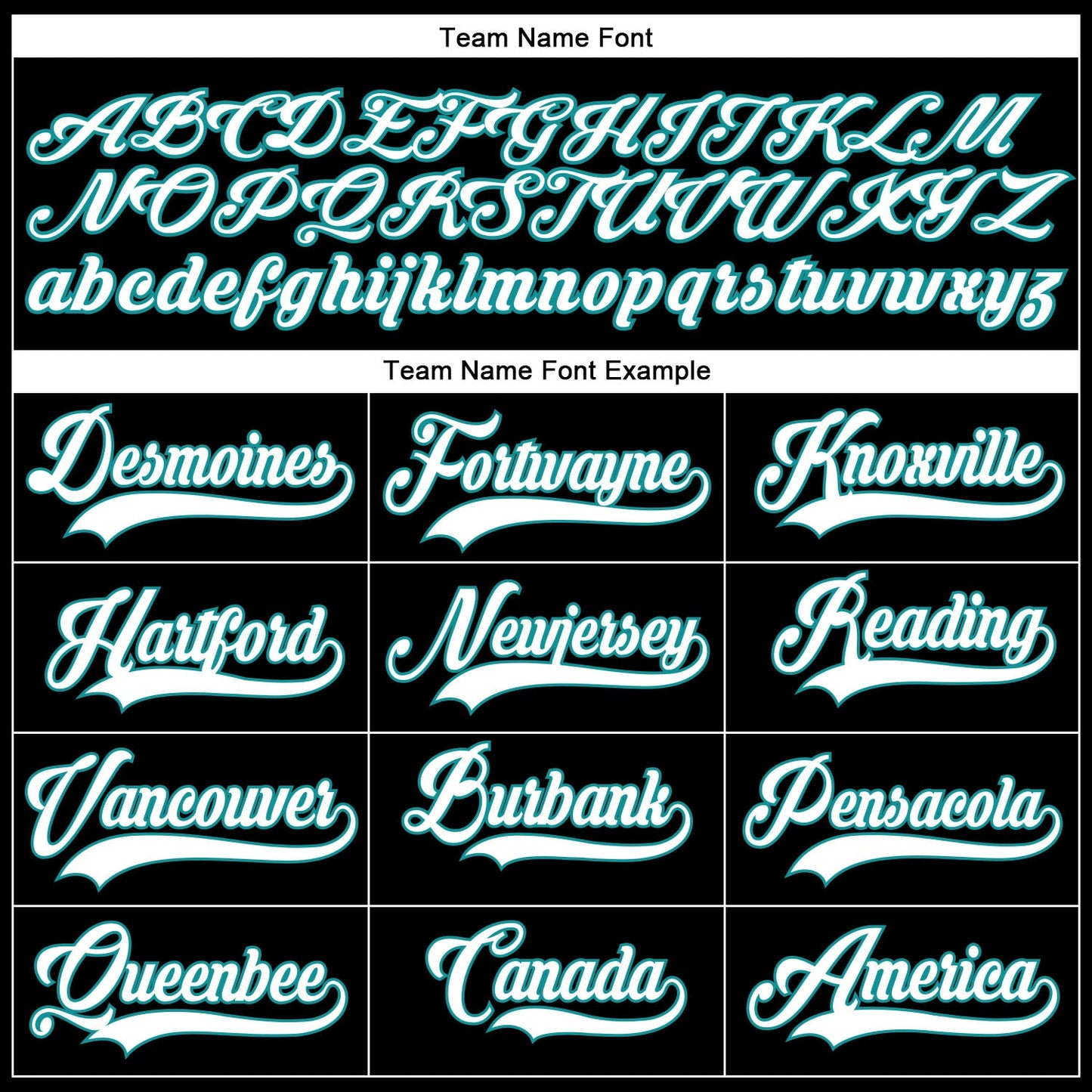 Custom Black Teal Pinstripe White-Teal Authentic Baseball Jersey - Sky-Custom