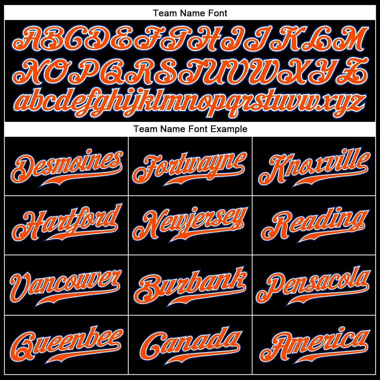 Custom Black Royal-Orange Authentic Baseball Jersey - Sky-Custom