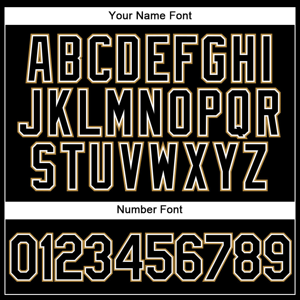 Custom Black Black-Old Gold Authentic Baseball Jersey - Sky-Custom