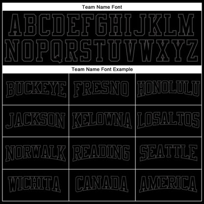 Custom Black Black-Steel Gray Authentic Throwback Basketball Jersey - Sky-Custom