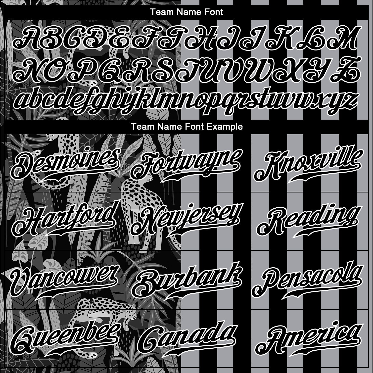 Custom Black Black-Gray 3D Pattern Design Leopards And Tropical Leaves Authentic Baseball Jersey - Sky-Custom