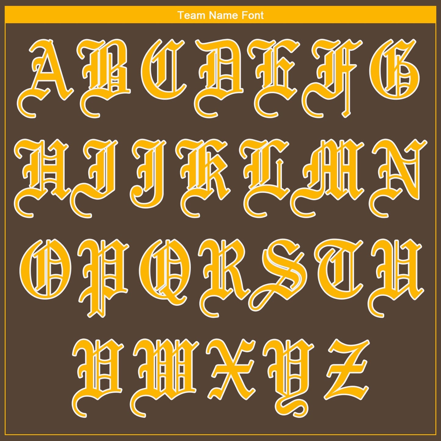Custom Brown Gold-White Authentic Baseball Jersey - Sky-Custom