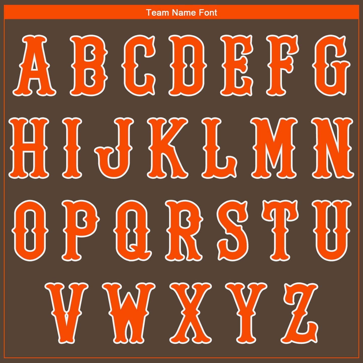 Custom Brown Orange-White Authentic Baseball Jersey - Sky-Custom
