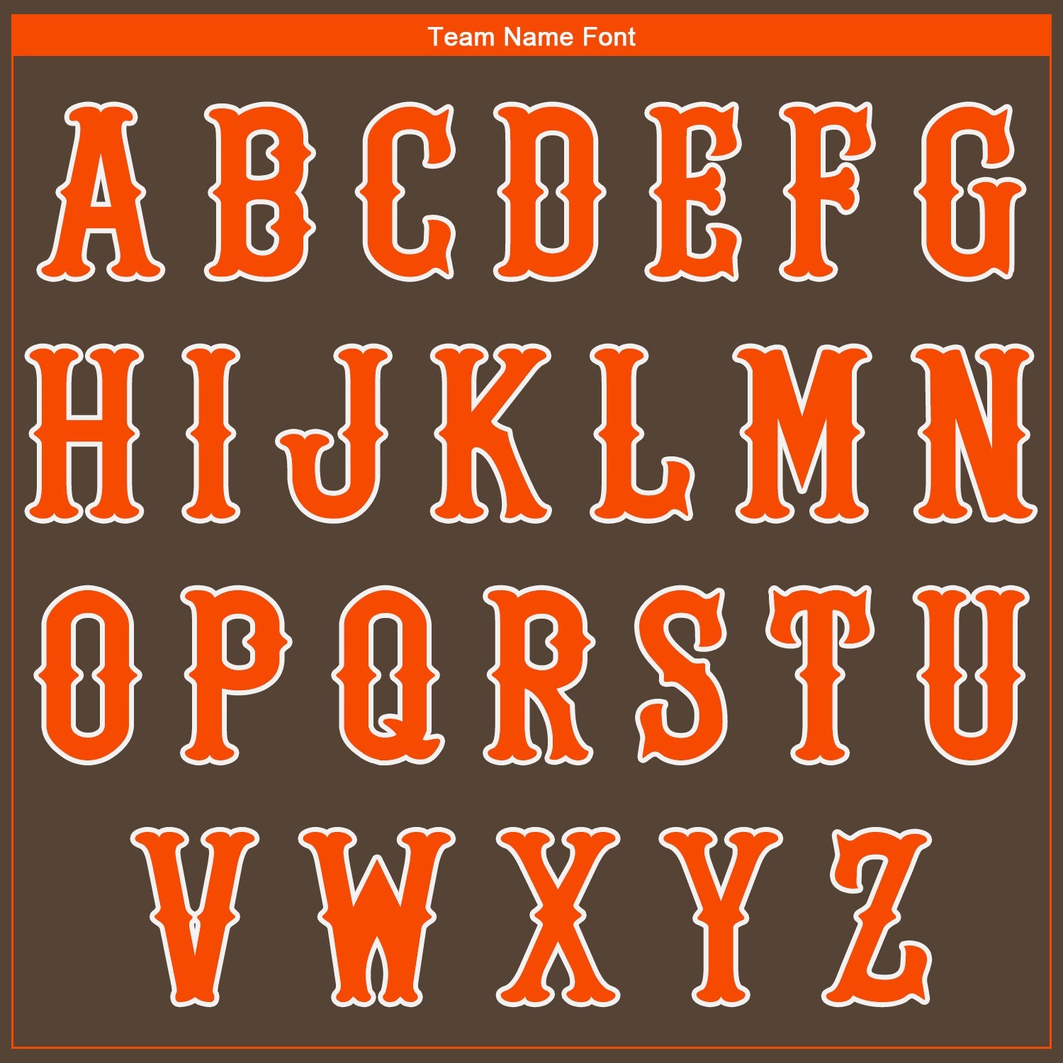 Custom Brown Orange-White Authentic Baseball Jersey - Sky-Custom