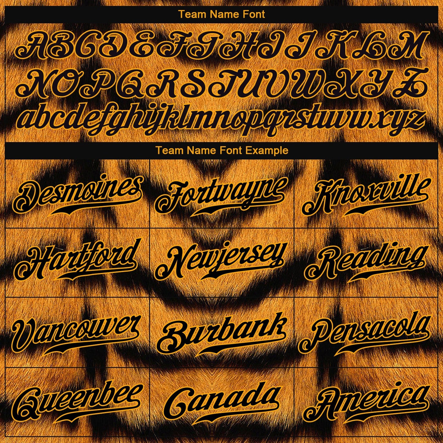 Custom Brown Black-Gold 3D Pattern Design Tiger Authentic Baseball Jersey - Sky-Custom