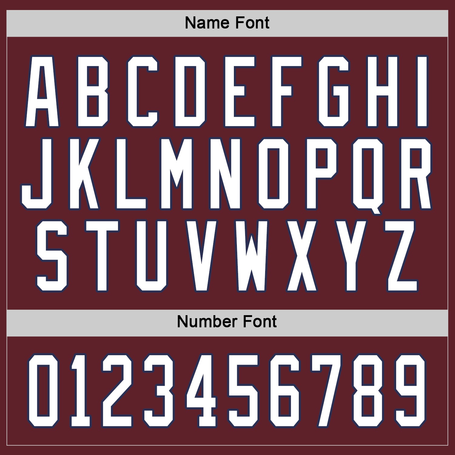 Custom Burgundy White-Navy Hockey Jersey - Sky-Custom