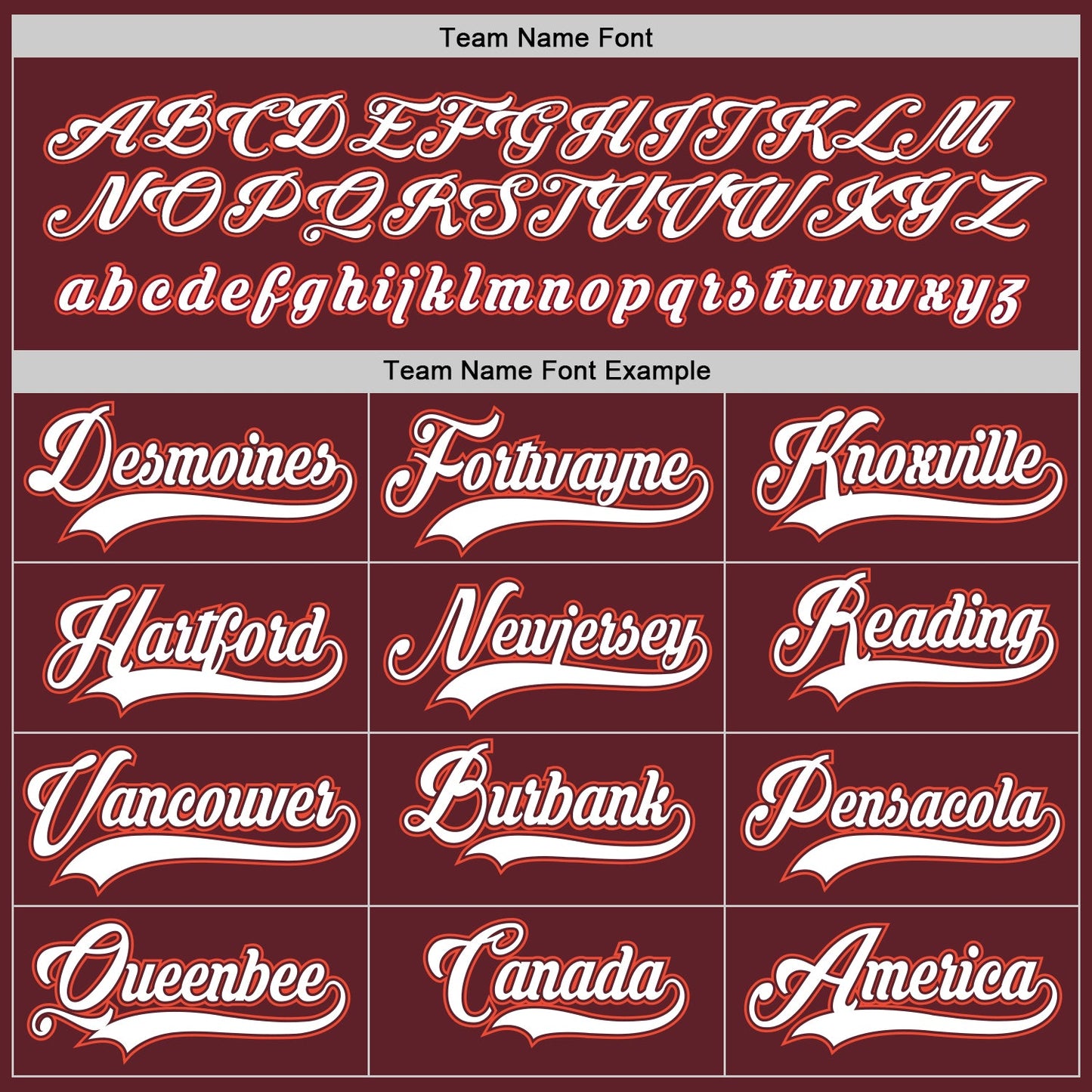 Custom Burgundy White-Orange Hockey Jersey - Sky-Custom
