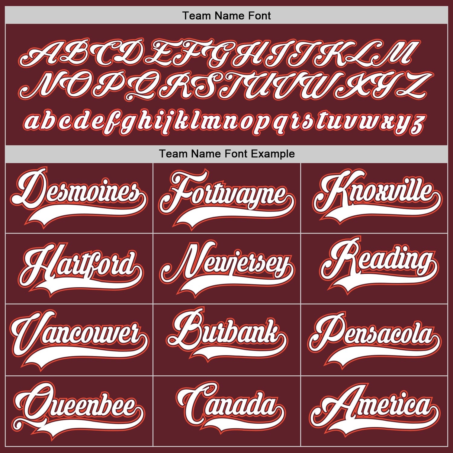 Custom Burgundy White-Orange Hockey Jersey - Sky-Custom