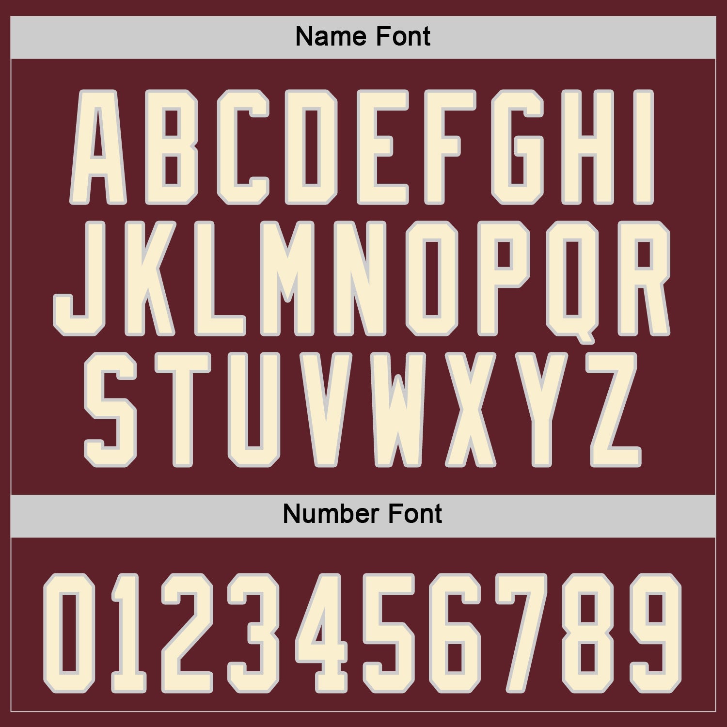 Custom Burgundy Cream-Black Hockey Jersey - Sky-Custom