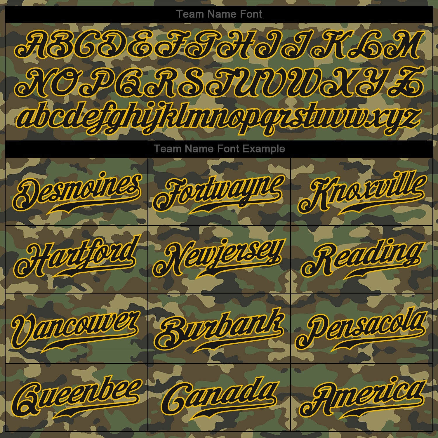 Custom Camo Black-Gold Authentic Salute To Service Baseball Jersey - Sky-Custom