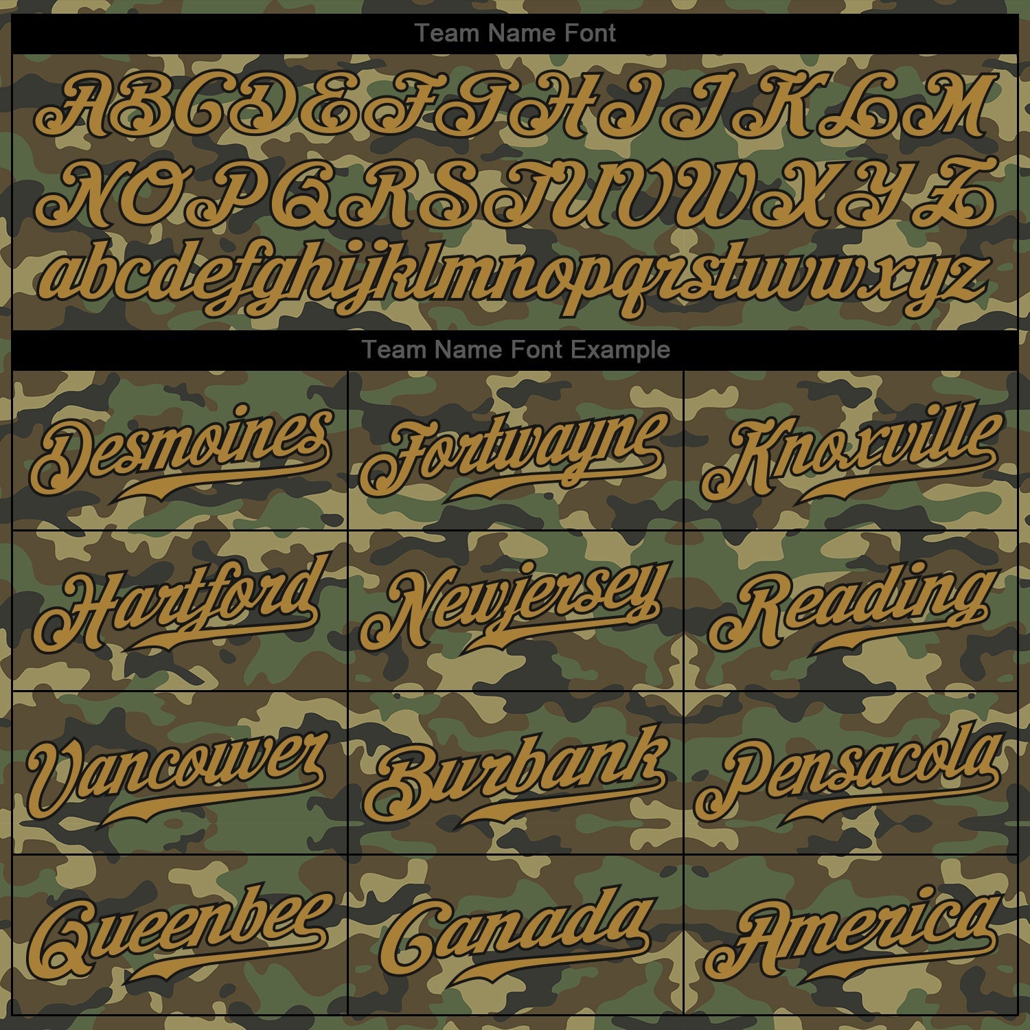 Custom Camo Old Gold-Black Authentic Salute To Service Baseball Jersey - Sky-Custom