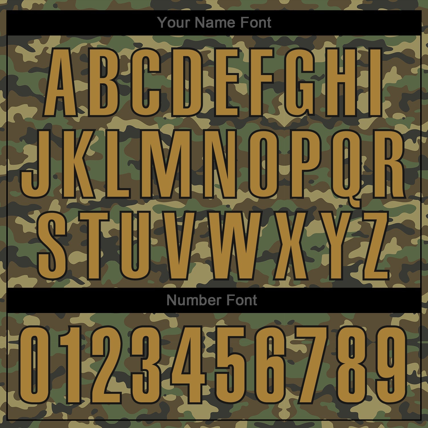 Custom Camo Old Gold-Black Authentic Salute To Service Baseball Jersey - Sky-Custom