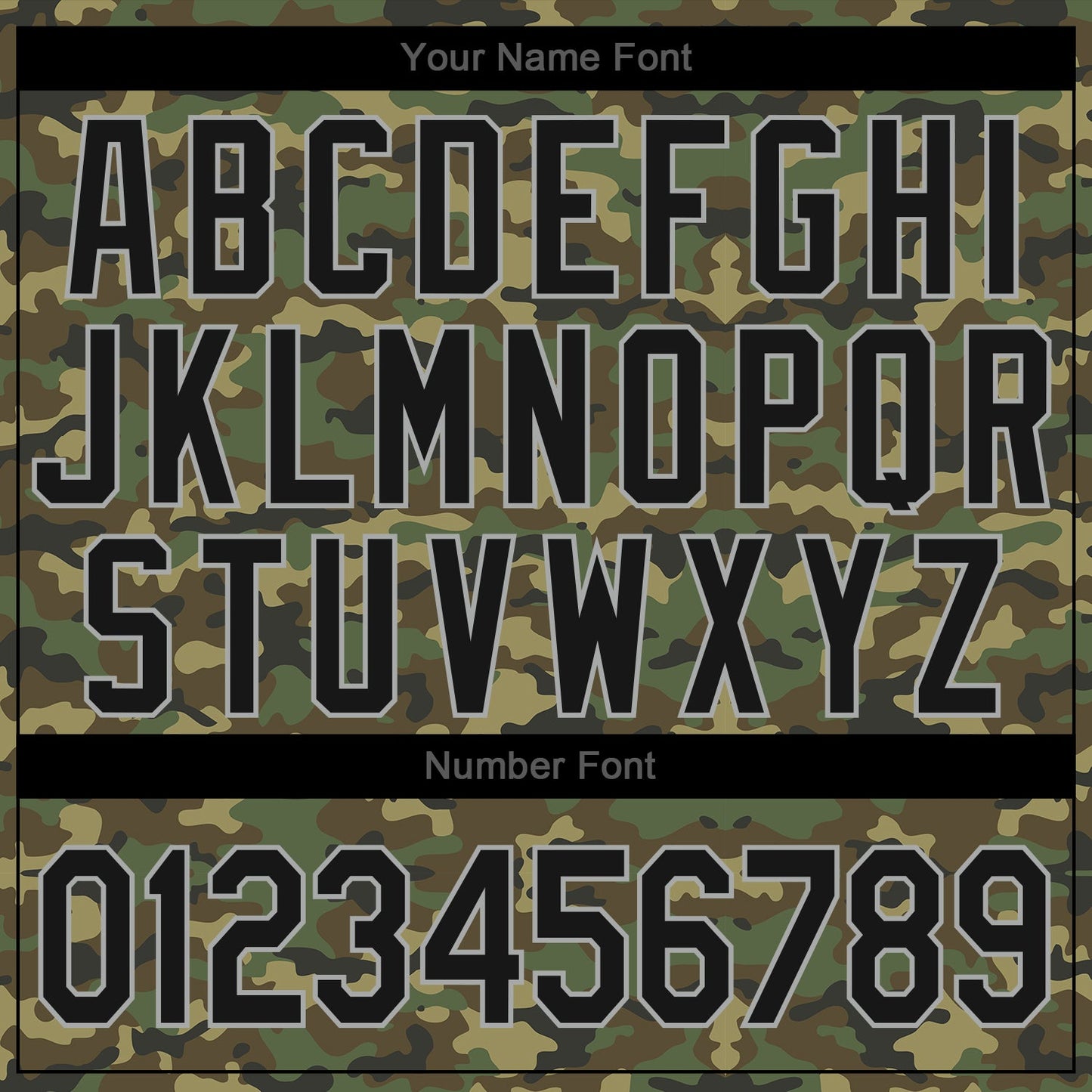 Custom Camo Black-Gray Authentic Salute To Service Baseball Jersey - Sky-Custom