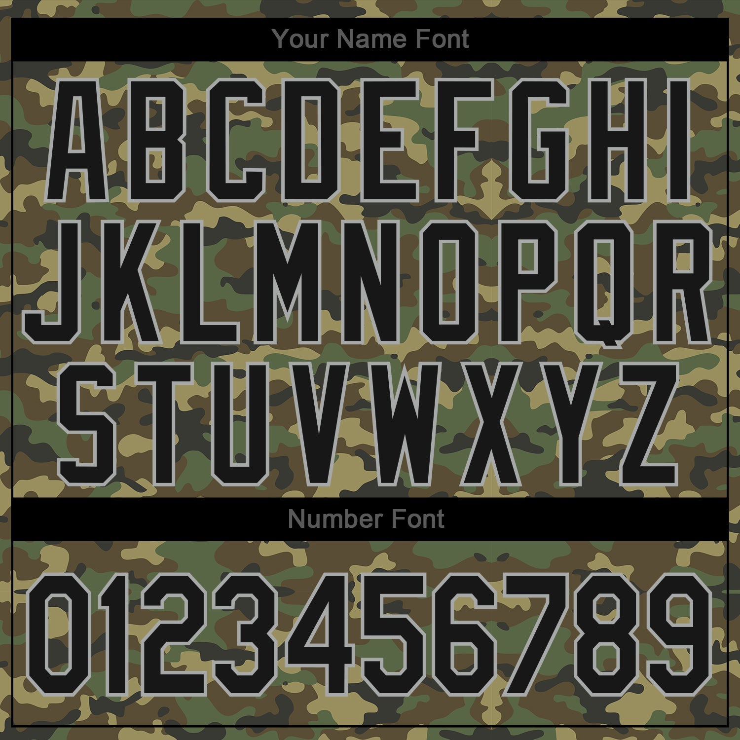 Custom Camo Black-Gray Authentic Salute To Service Baseball Jersey - Sky-Custom