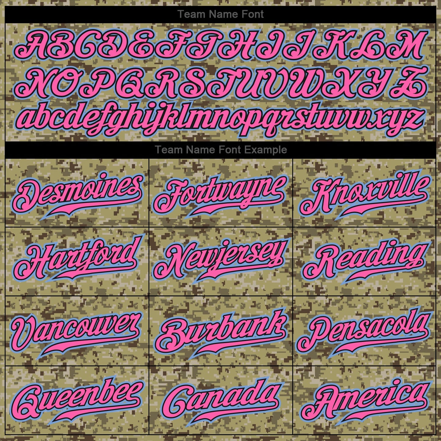 Custom Camo Light Blue-Pink Authentic Salute To Service Baseball Jersey - Sky-Custom