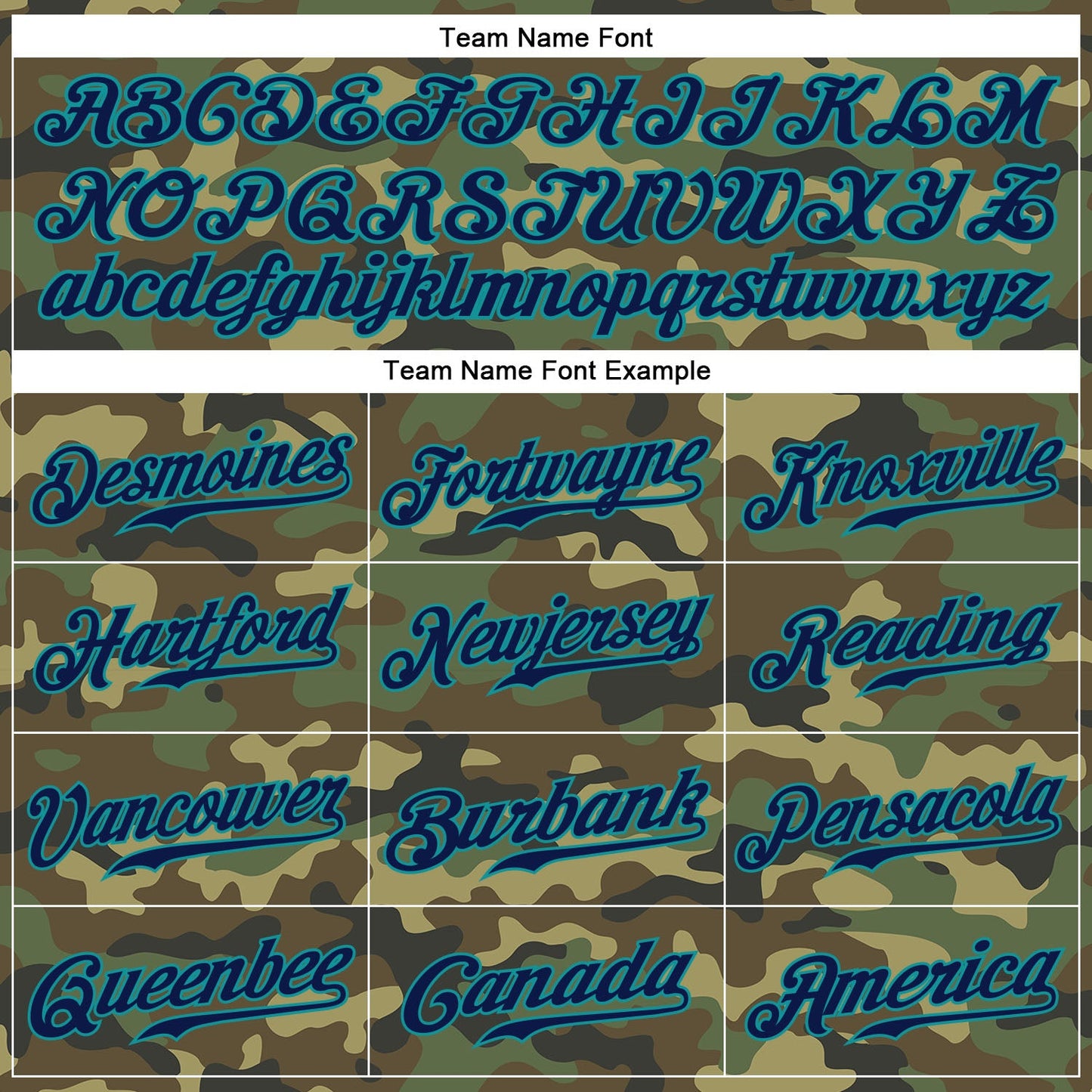 Custom Camo Navy-Teal Authentic Salute To Service Baseball Jersey - Sky-Custom