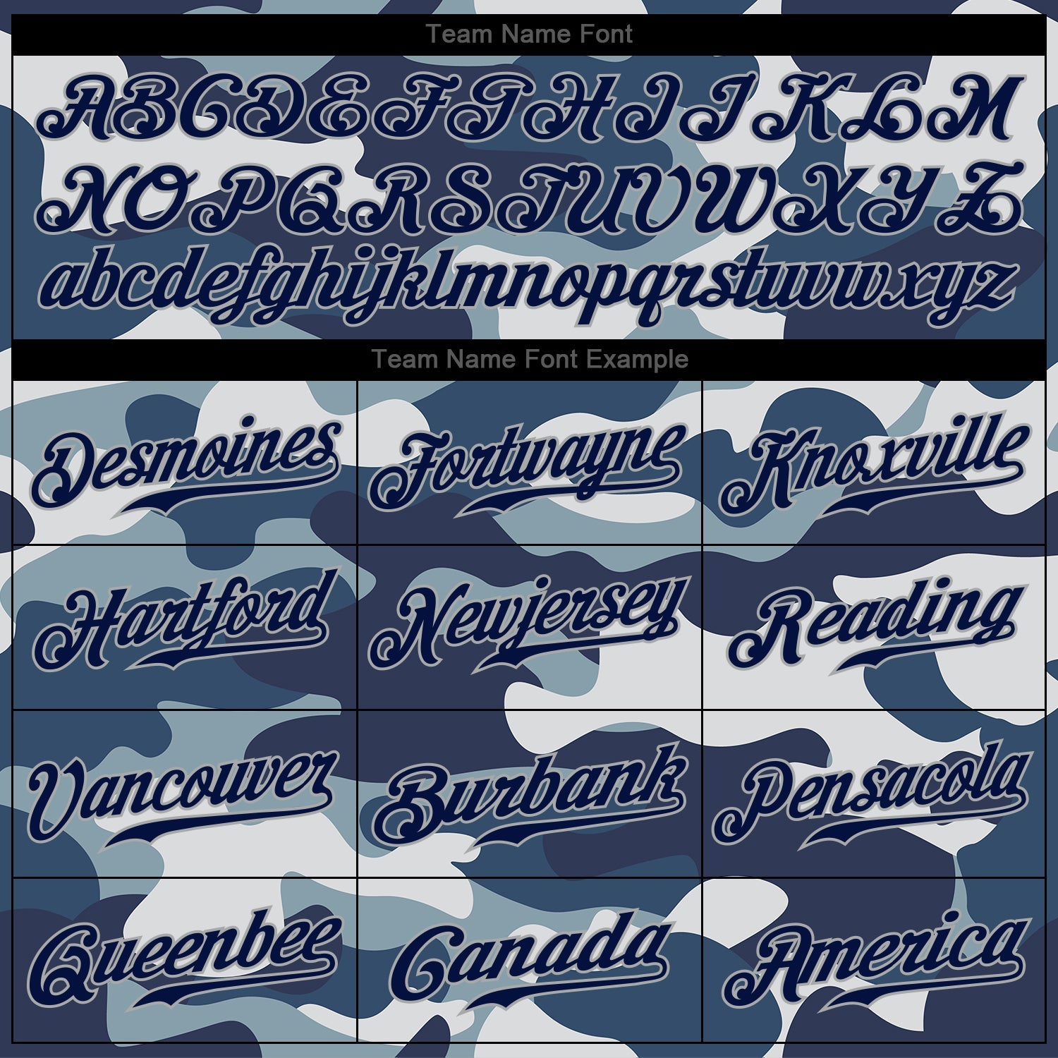 Custom Camo Navy-Gray Authentic Salute To Service Baseball Jersey - Sky-Custom