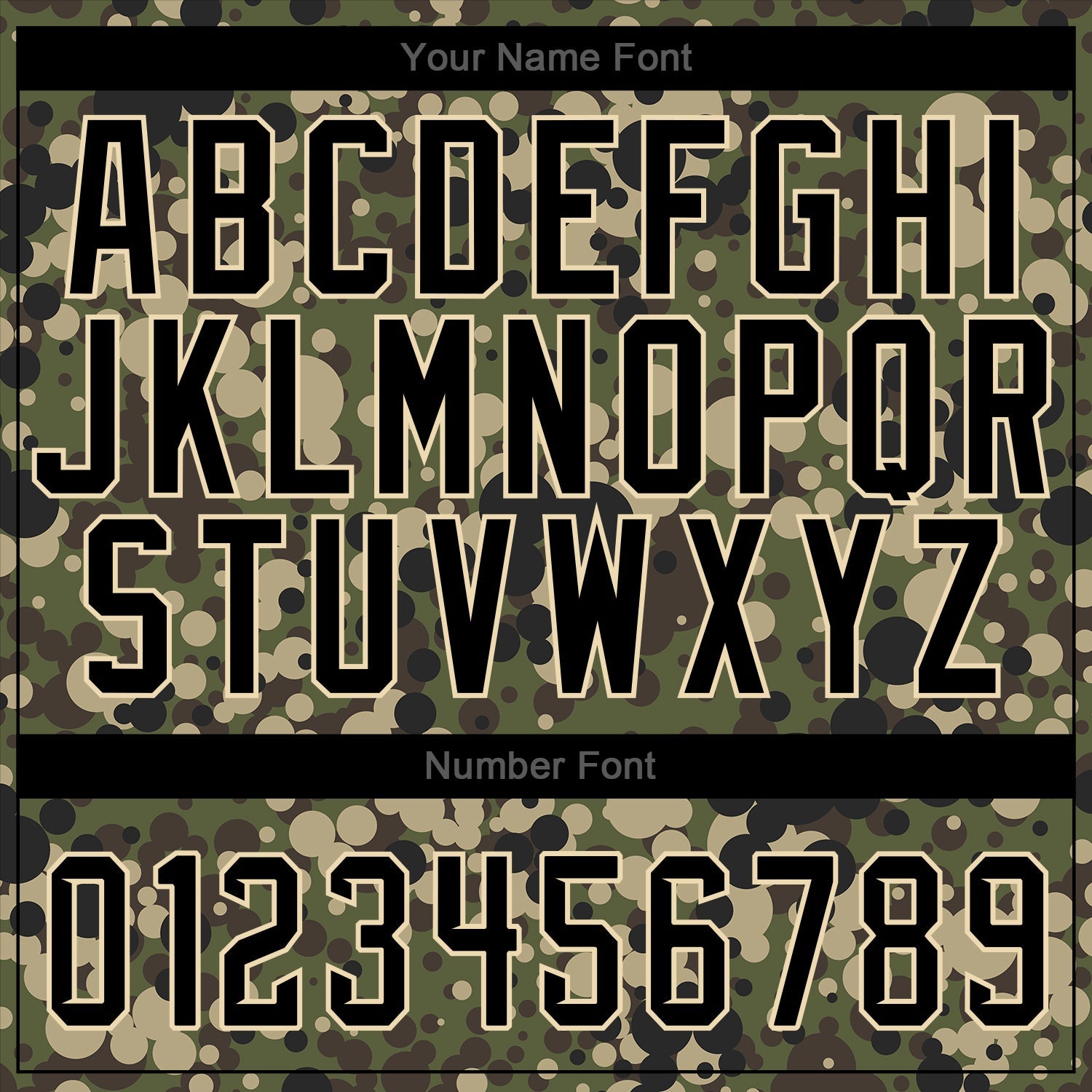 Custom Camo Black-Cream Authentic Salute To Service Baseball Jersey - Sky-Custom