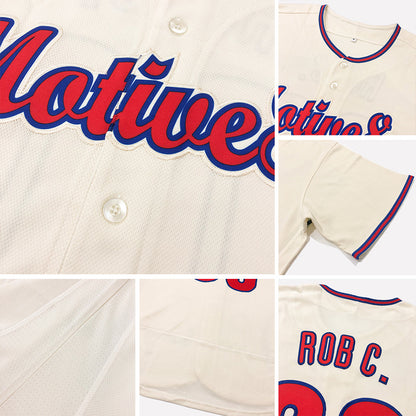 Custom Cream Black Orange-Old Gold Authentic Baseball Jersey - Sky-Custom