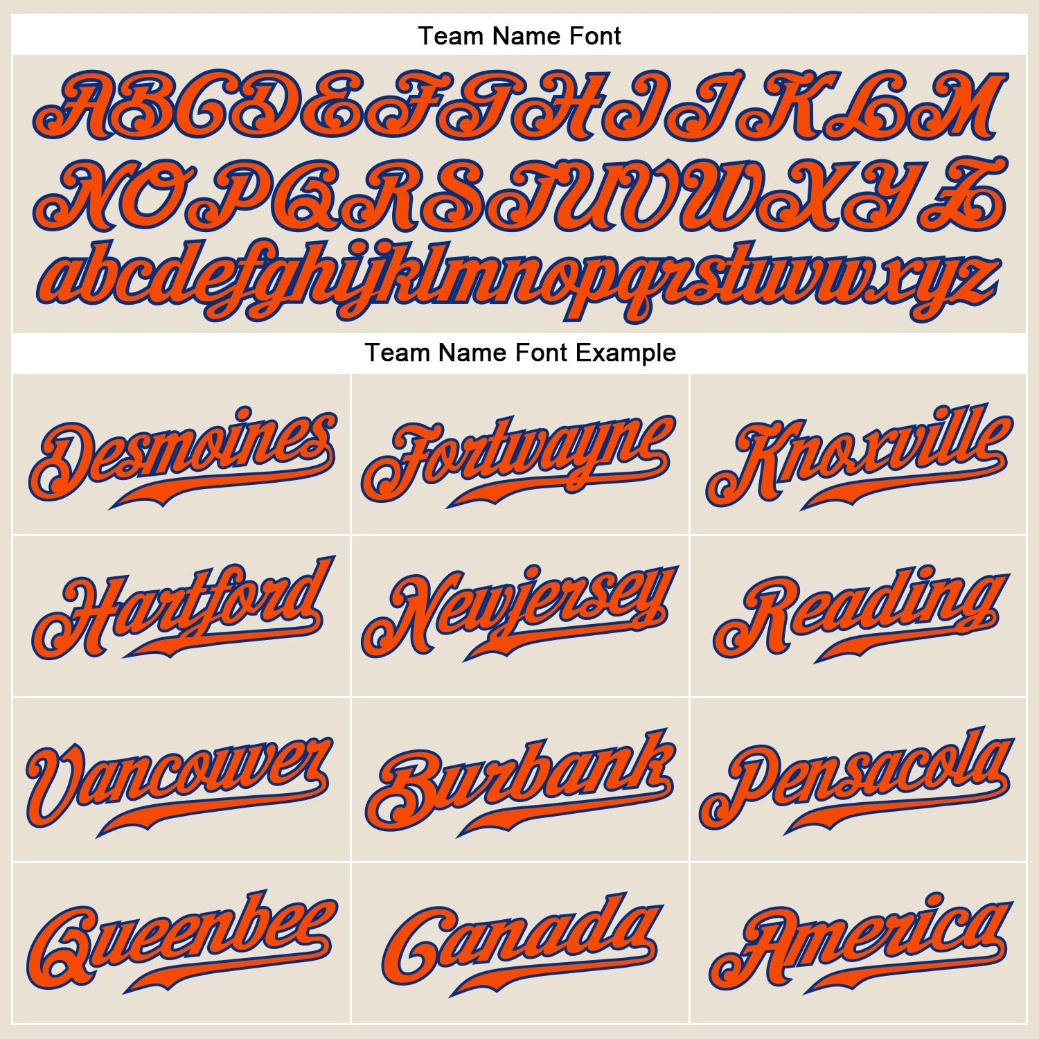Custom Cream Orange-Royal Authentic Baseball Jersey - Sky-Custom