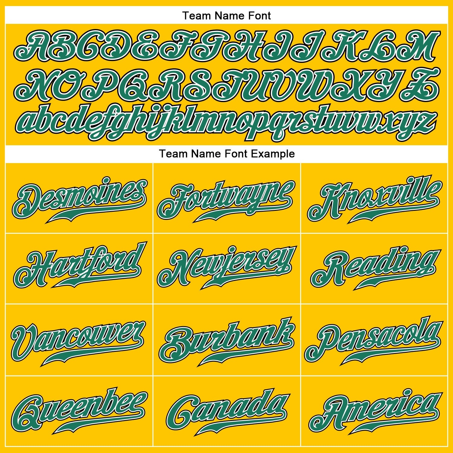 Custom Yellow Black Pinstripe Kelly Green-White Authentic Baseball Jersey - Sky-Custom