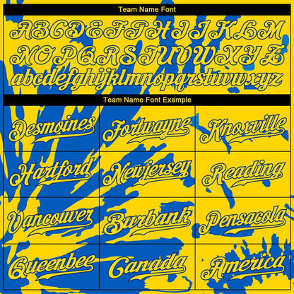Custom 3D Pattern Design Ukraine Sunflower Nightingale Authentic Baseball Jersey - Sky-Custom