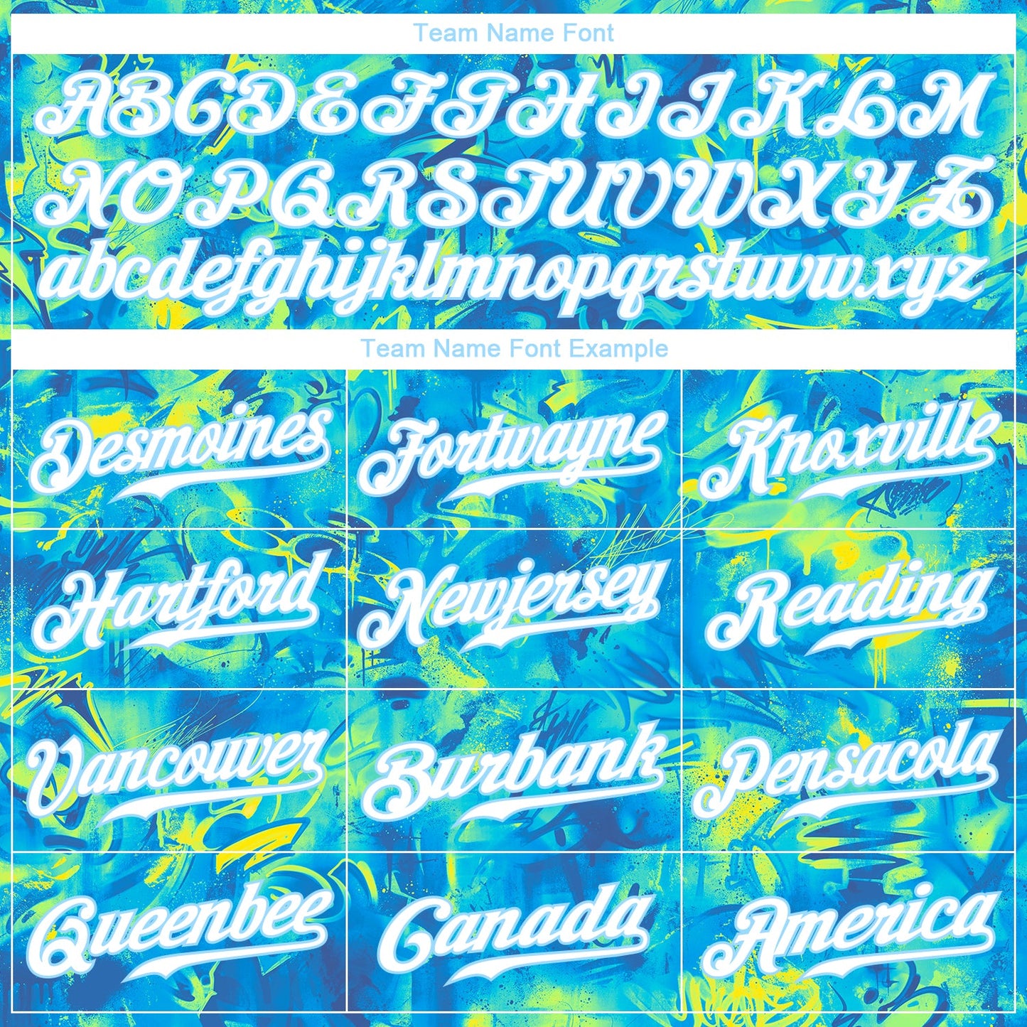 Custom Scratch Graffiti Pattern White-Light Blue 3D Authentic Baseball Jersey - Sky-Custom