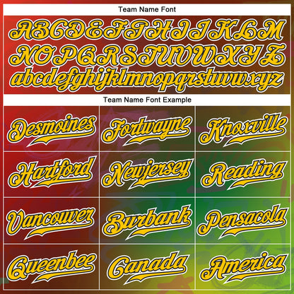 Custom Graffiti Pattern Gold-Black 3D Authentic Baseball Jersey - Sky-Custom