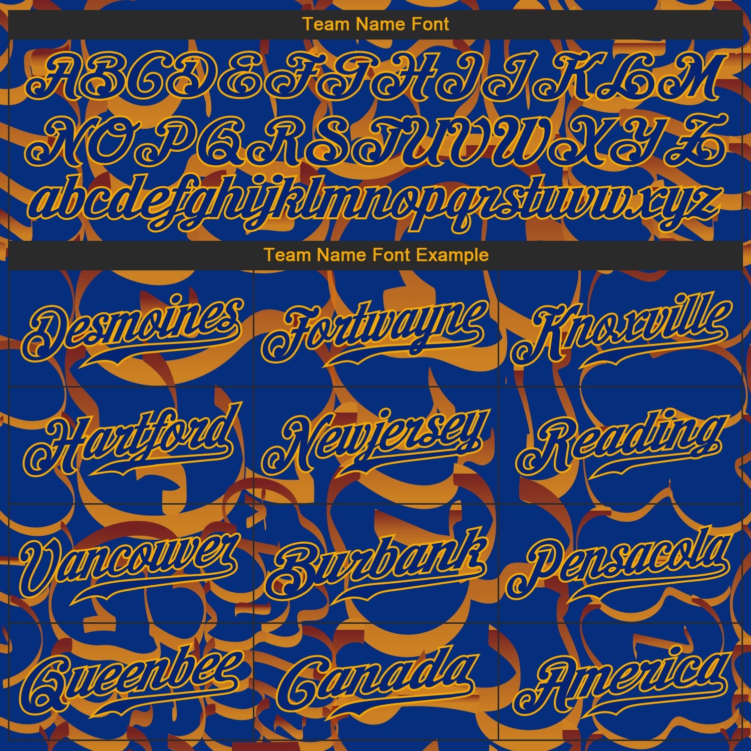 Custom Graffiti Pattern Royal-Gold 3D Authentic Baseball Jersey - Sky-Custom