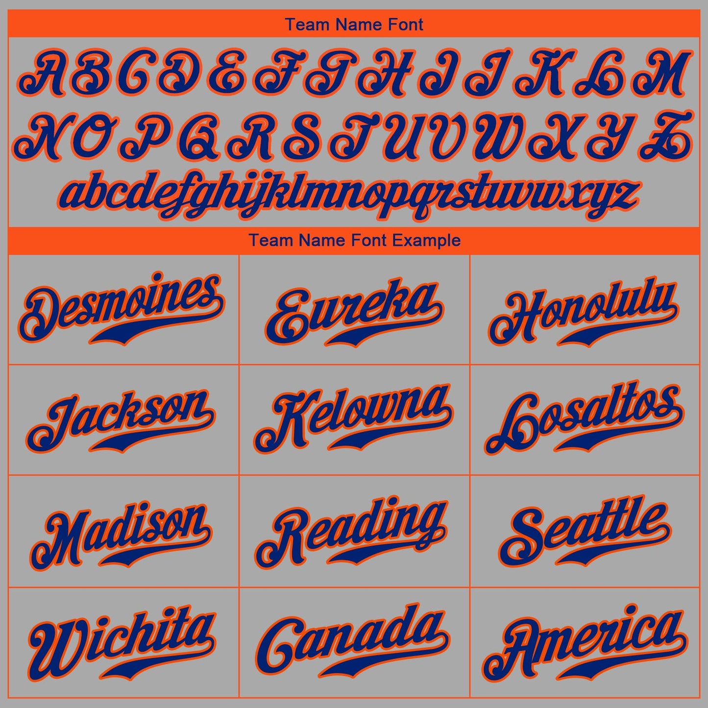 Custom Gray Royal-Orange Authentic Baseball Jersey - Sky-Custom
