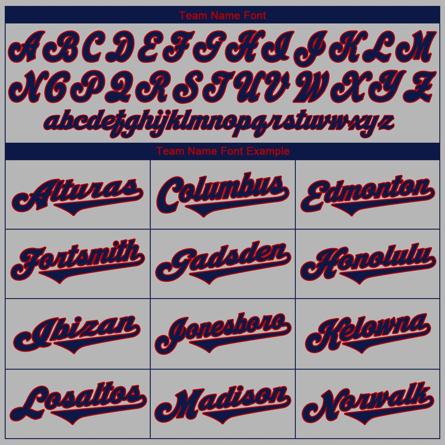 Custom Gray Navy-Red Authentic Baseball Jersey - Sky-Custom