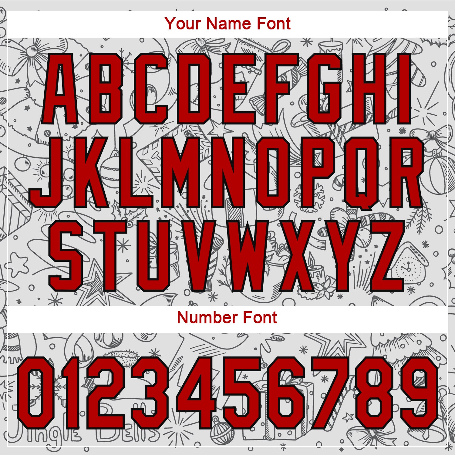 Custom Gray Red-Black Christmas 3D Authentic Baseball Jersey - Sky-Custom