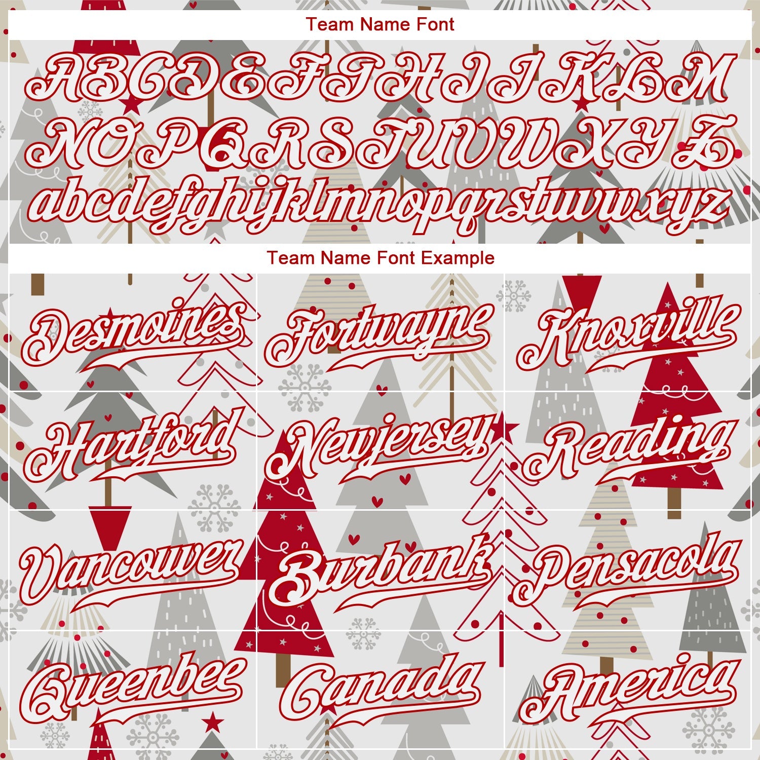 Custom Gray White-Red Christmas 3D Authentic Baseball Jersey - Sky-Custom