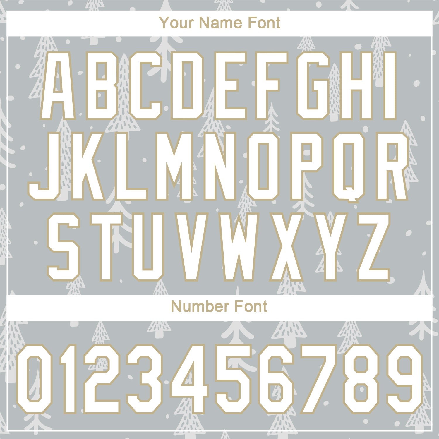 Custom Gray White-Old Gold Christmas 3D Authentic Baseball Jersey - Sky-Custom