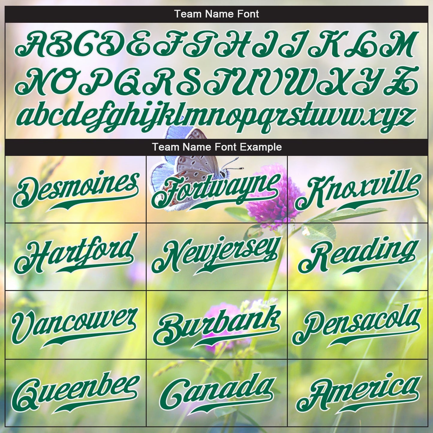 Custom Gray Kelly Green-White 3D Pattern Design Flowers And Butterfly Authentic Baseball Jersey - Sky-Custom
