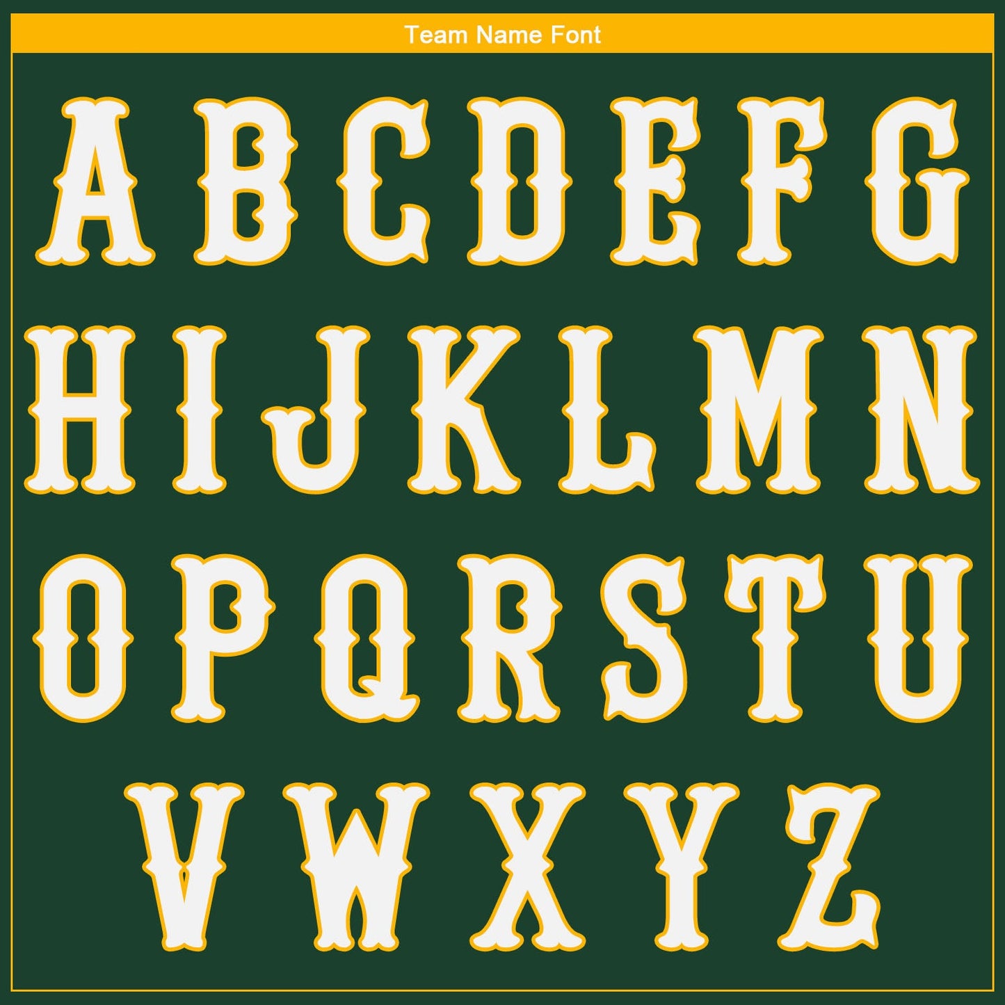 Custom Green White-Gold Authentic Baseball Jersey - Sky-Custom