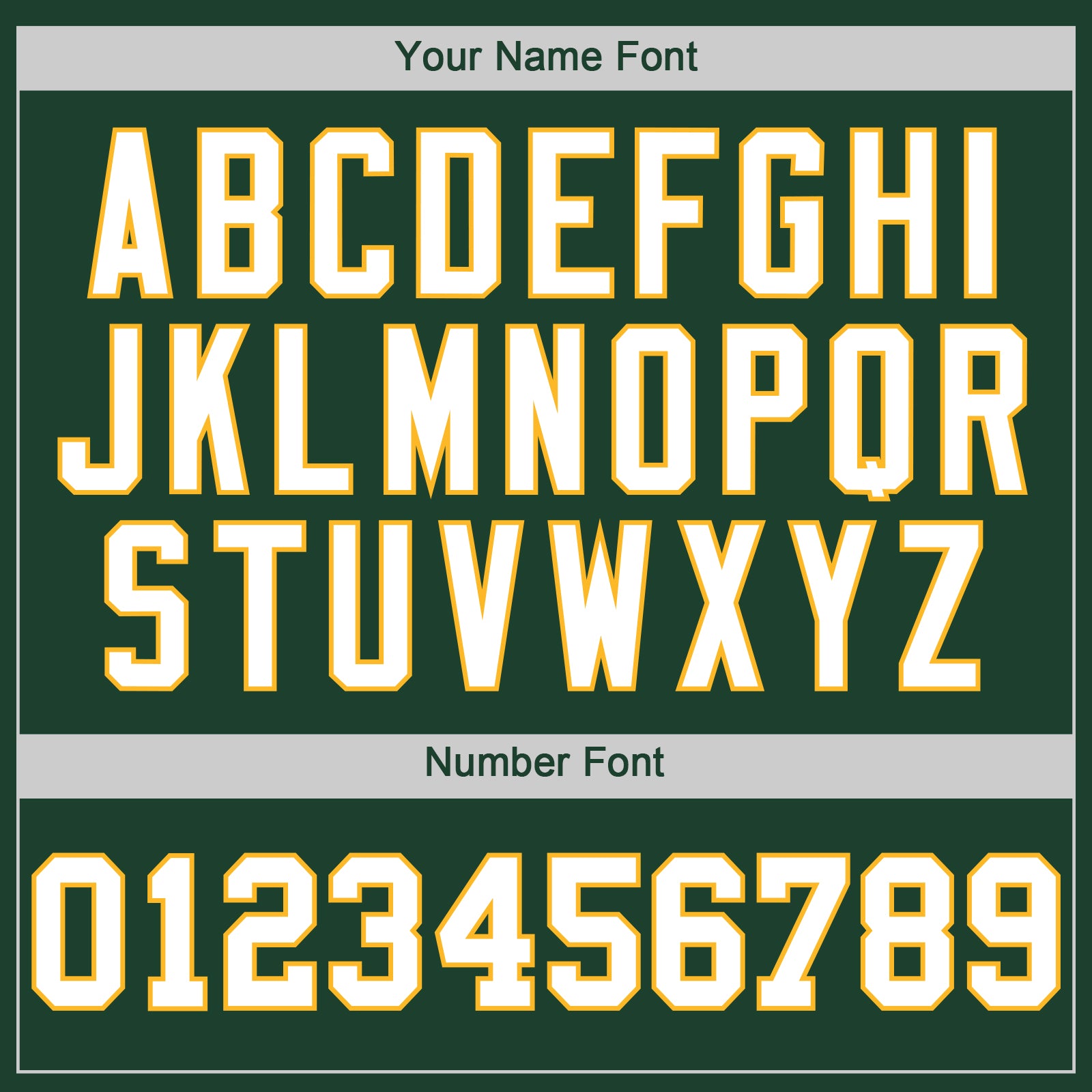 Custom Green White-Gold Authentic Baseball Jersey - Sky-Custom