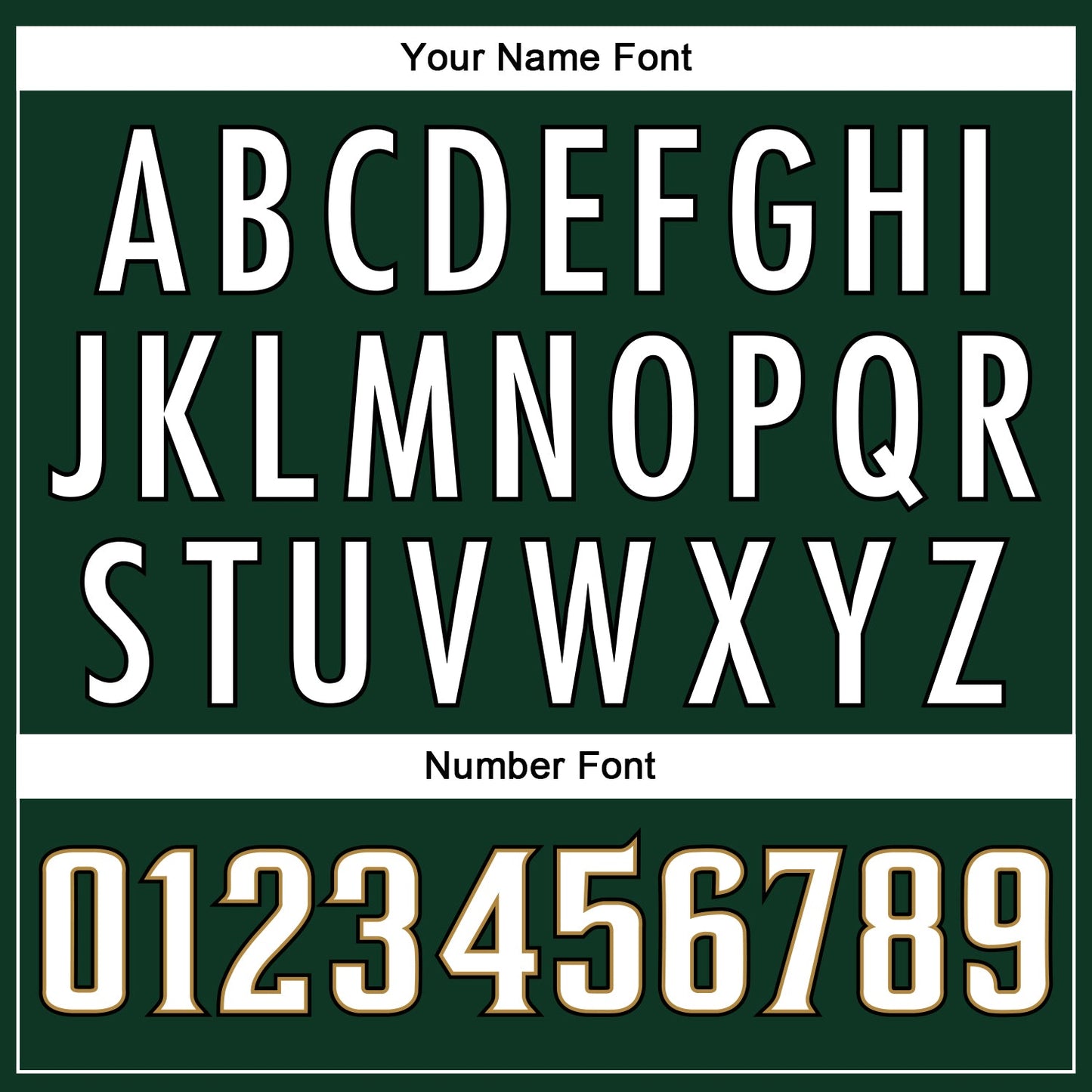 Custom Green White-Old Gold Mesh Authentic Throwback Football Jersey - Sky-Custom