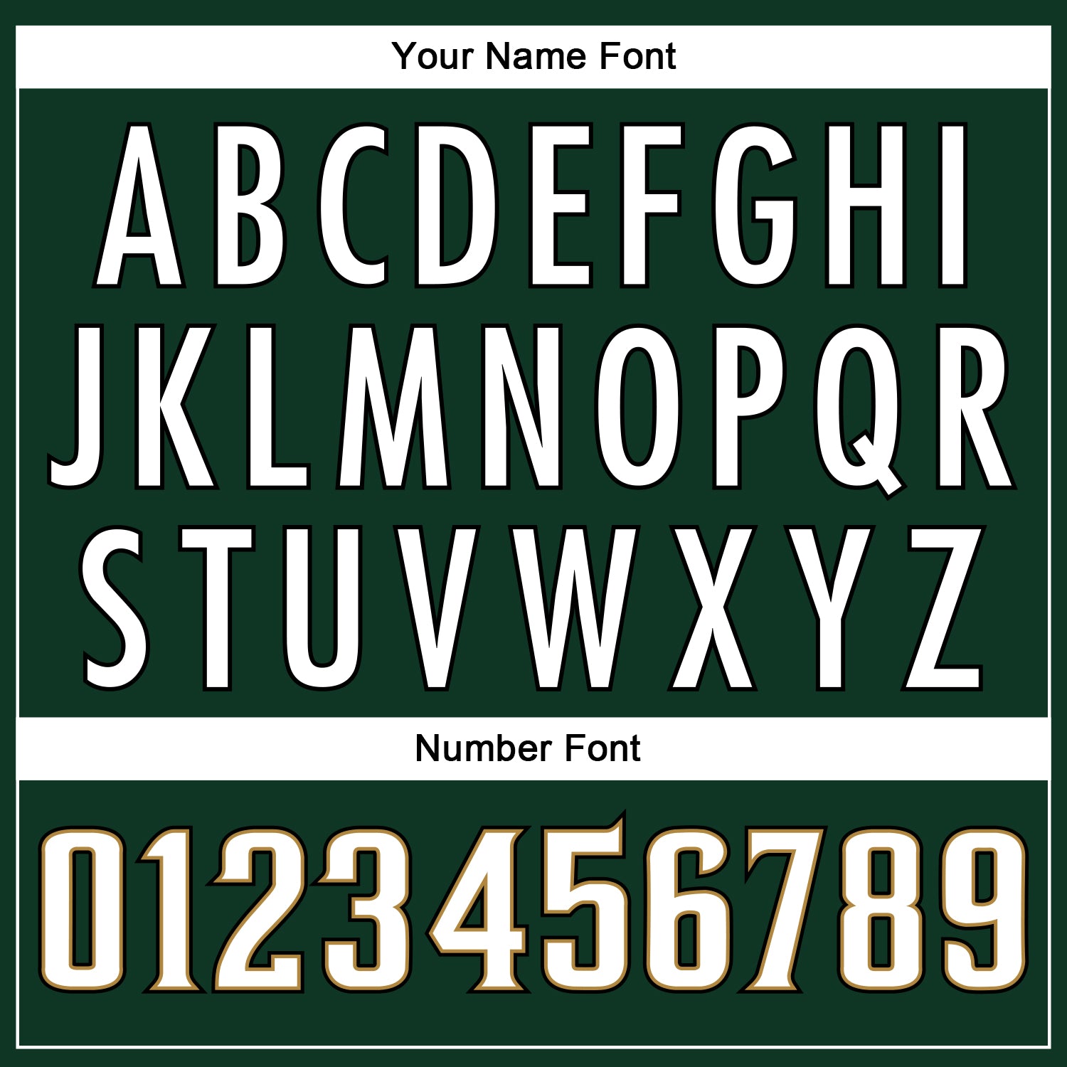 Custom Green White-Old Gold Mesh Authentic Throwback Football Jersey - Sky-Custom