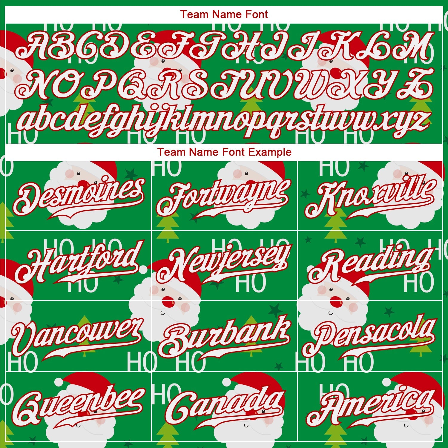 Custom Green Red-White Christmas 3D Authentic Baseball Jersey - Sky-Custom