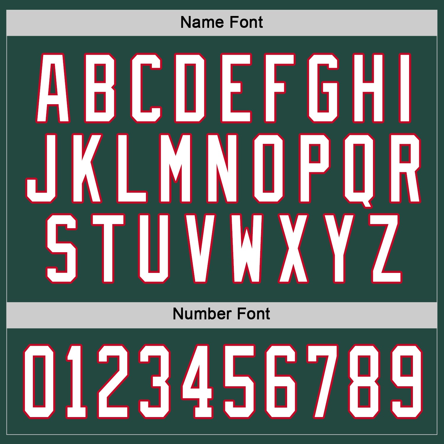 Custom Green White-Red Hockey Jersey - Sky-Custom