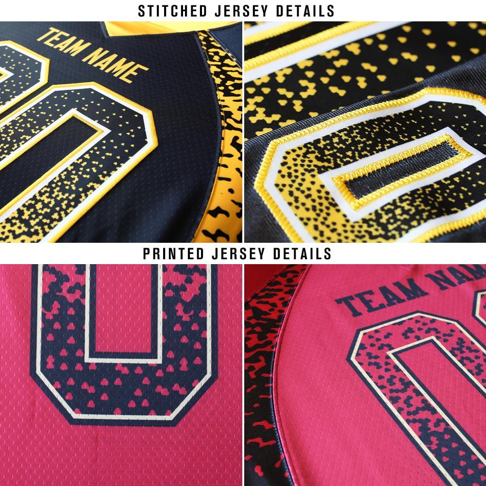 Custom Black Teal-Old Gold Mesh Drift Fashion Football Jersey - Sky-Custom